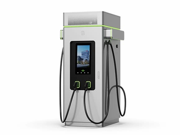 DC fast charger 30kW to 400kW for commercial EV fleets