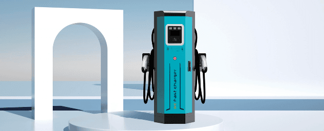 DC fast charger for commercial electric vehicles