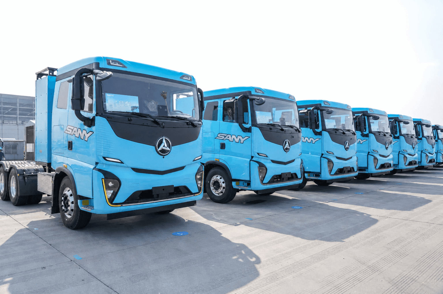 SANY electric delivery vehicle